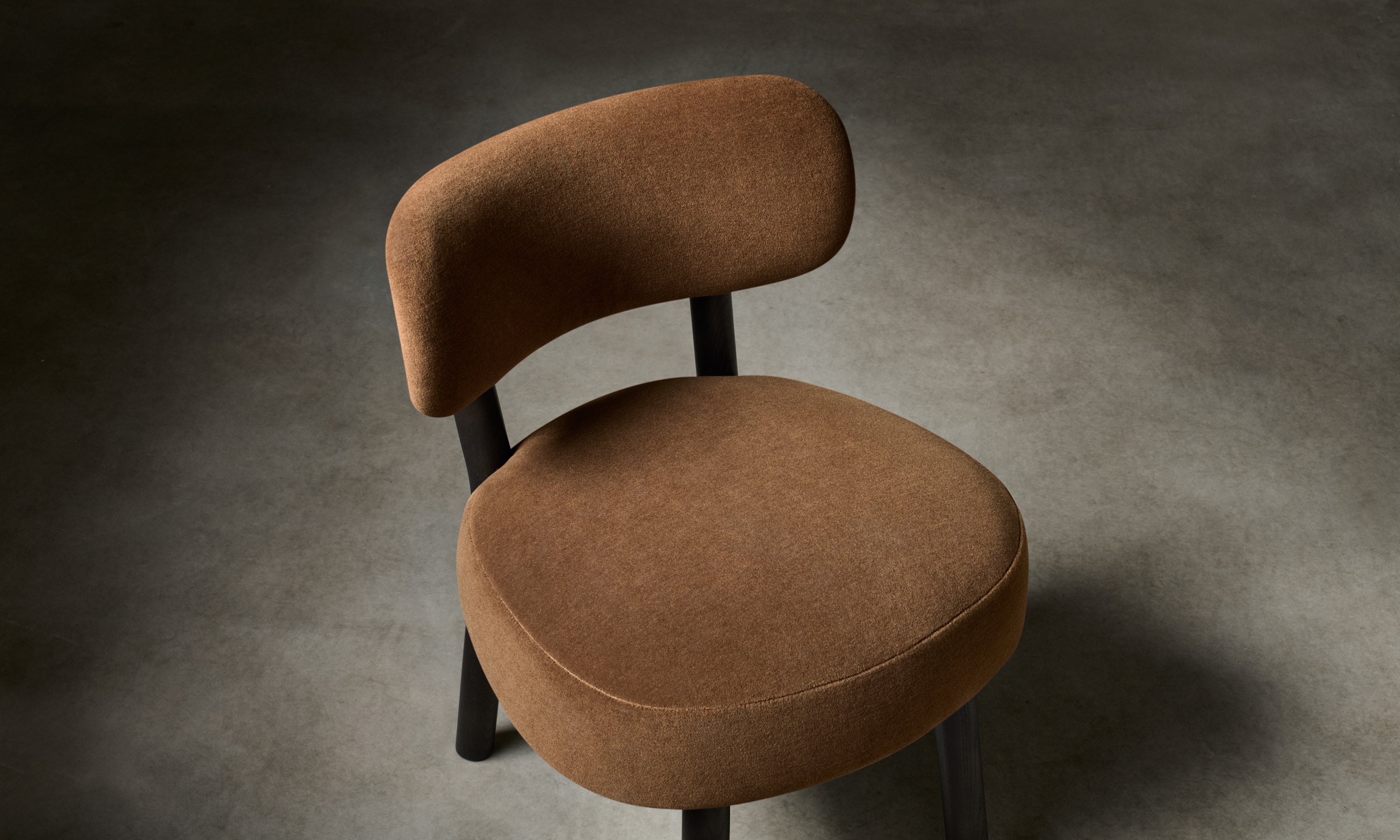 The Jane Dining Chair - Mohair Almond – Maiden Home