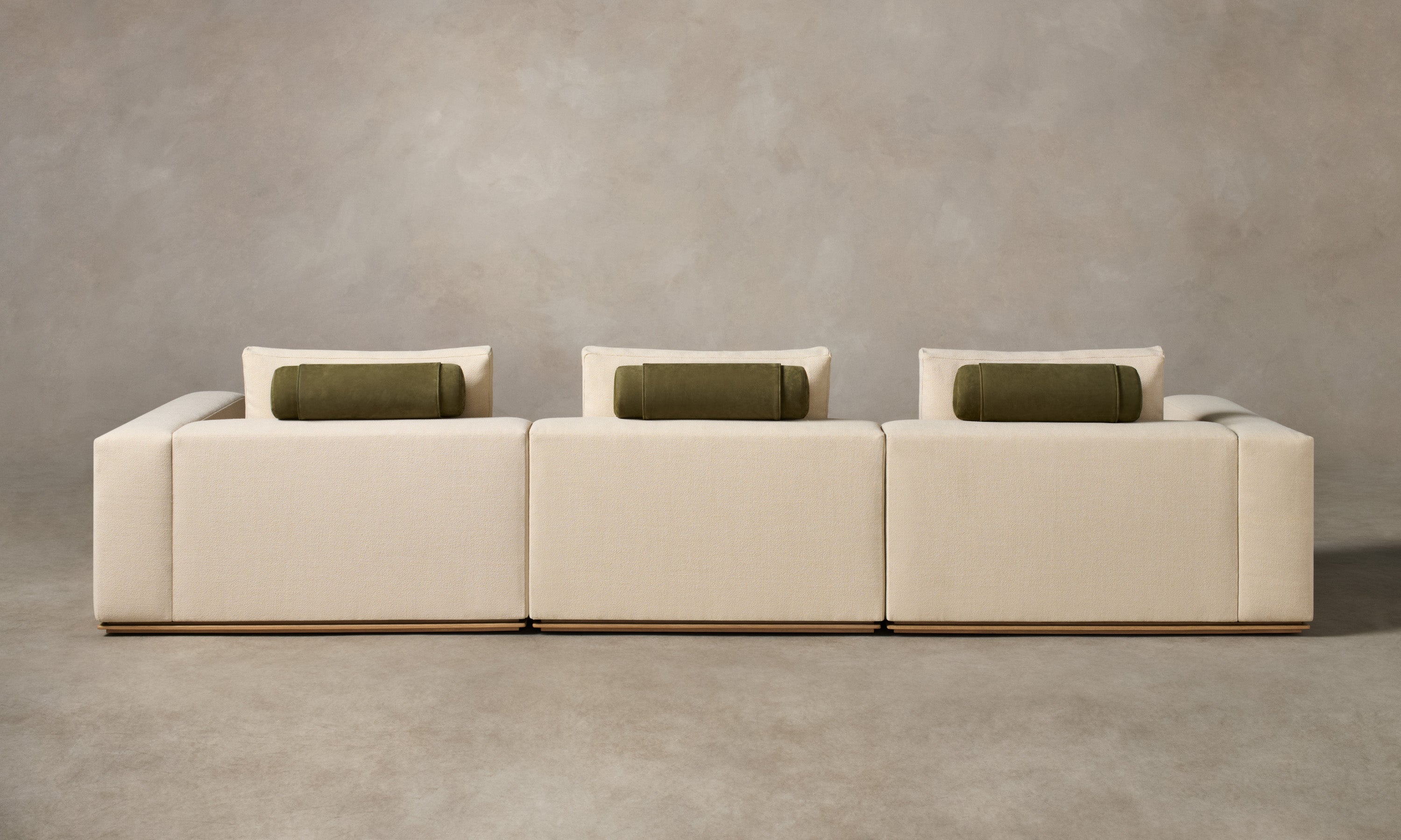 The Nicola Modular Sofa - Mixed Materials Performance Textural