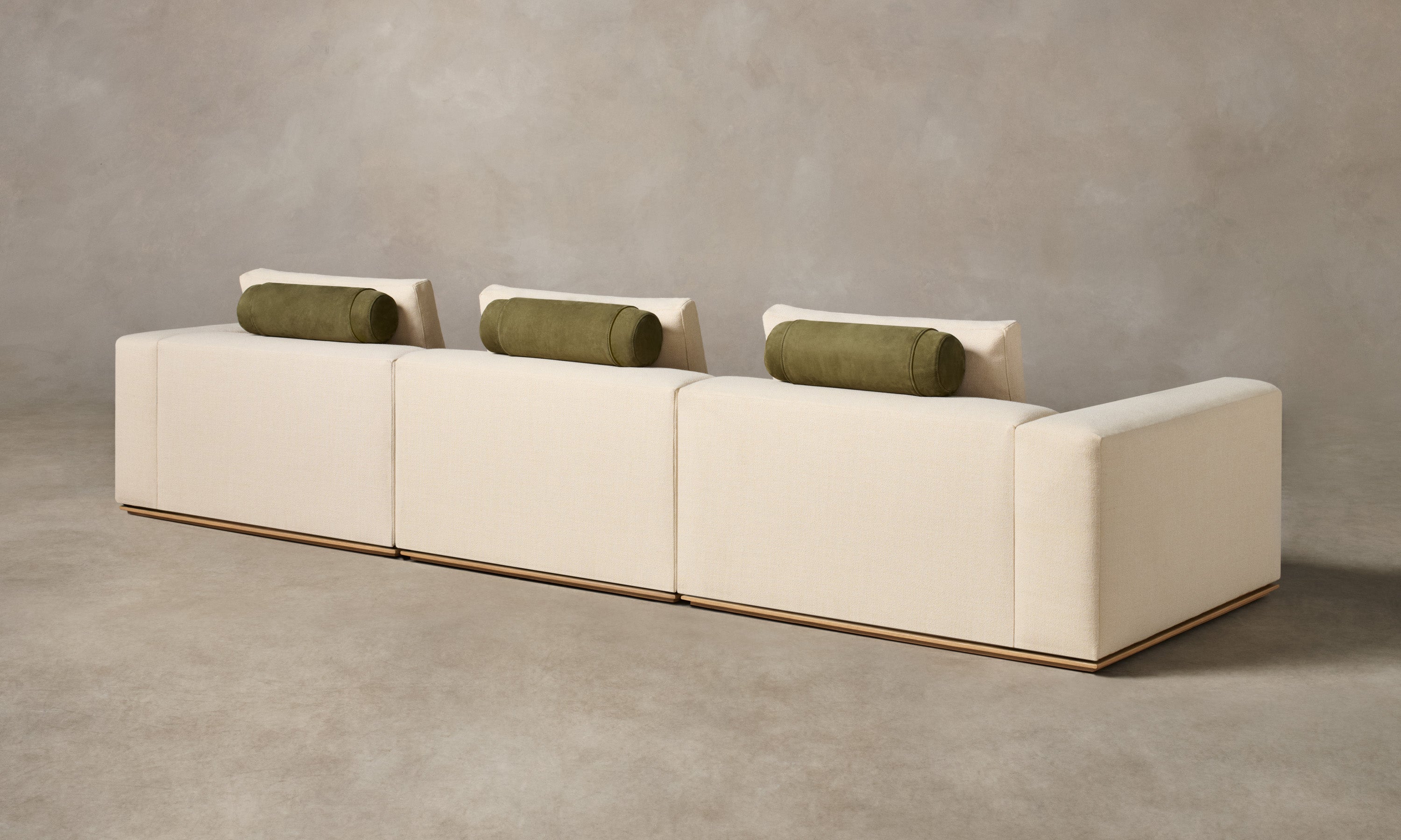 The Nicola Modular Sofa - Mixed Materials Performance Textural