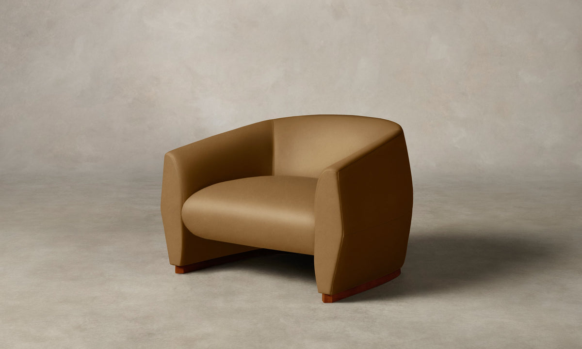 The Alpe Chair - Costa Leather Nutmeg