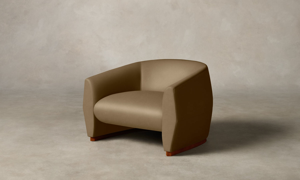 The Alpe Chair - Costa Leather Portobello