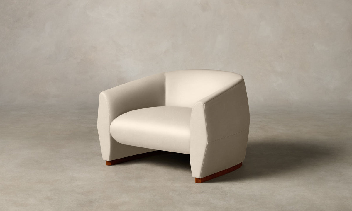 The Alpe Chair - Costa Leather Sesame