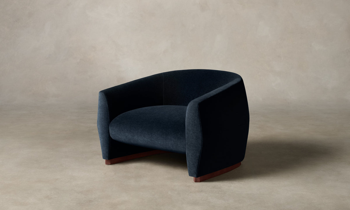 The Alpe Chair - Mohair Admiral
