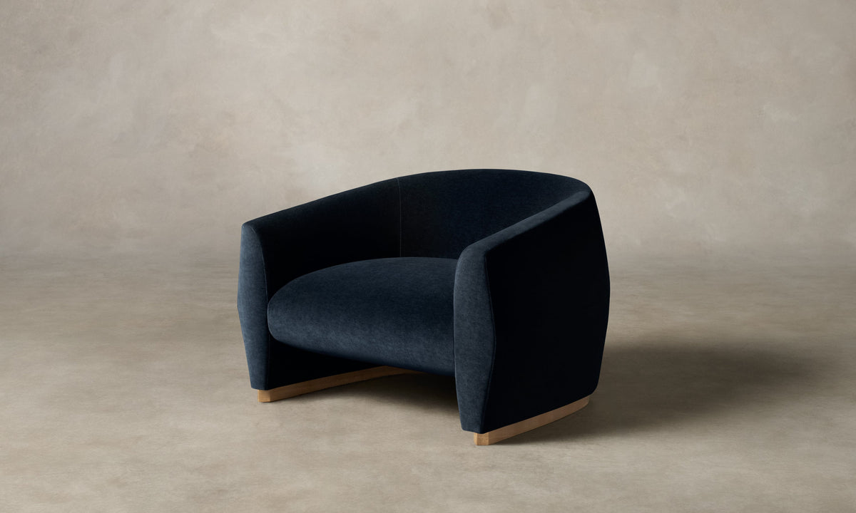 The Alpe Chair - Mohair Admiral