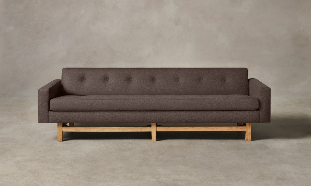 The Anders Sofa - Heritage Belgian Linen Carob
