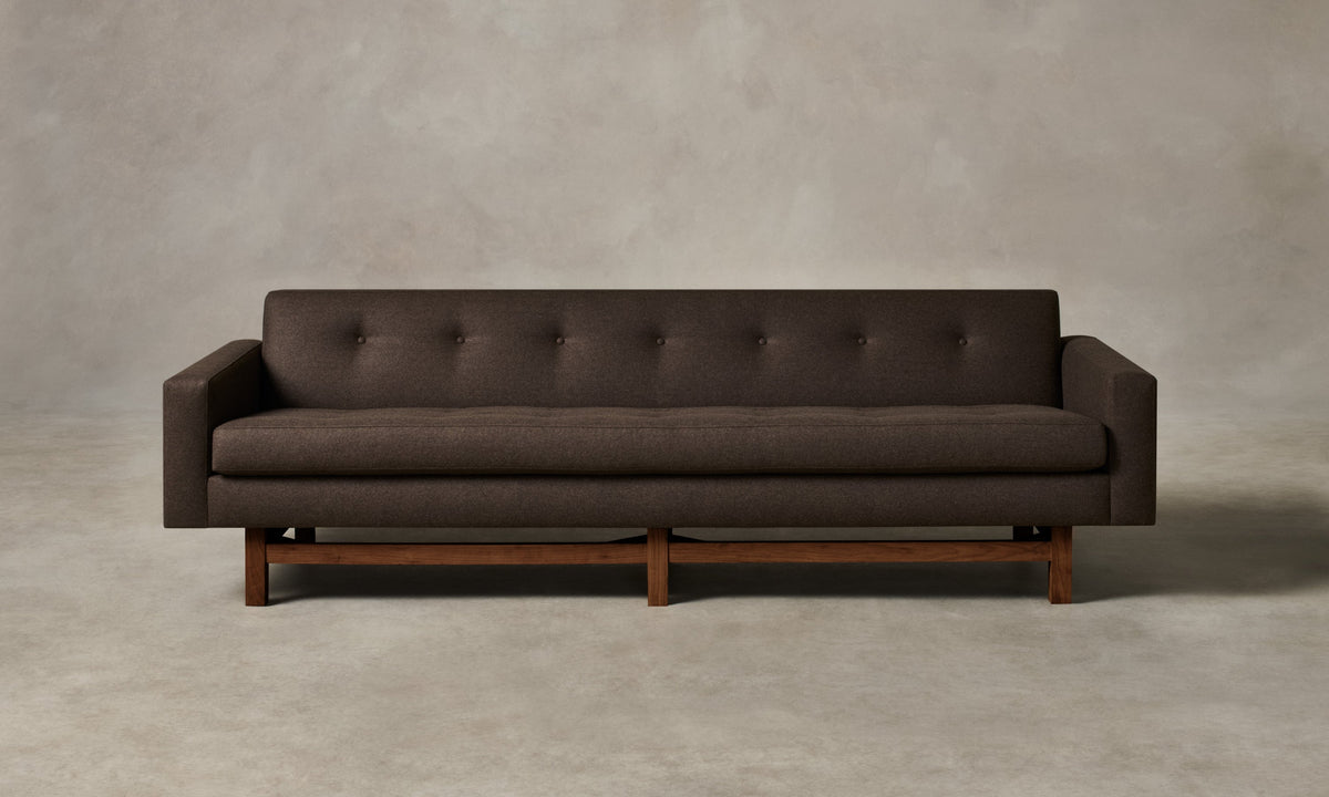 The Anders Sofa - Italian Brushed Wool Cocoa