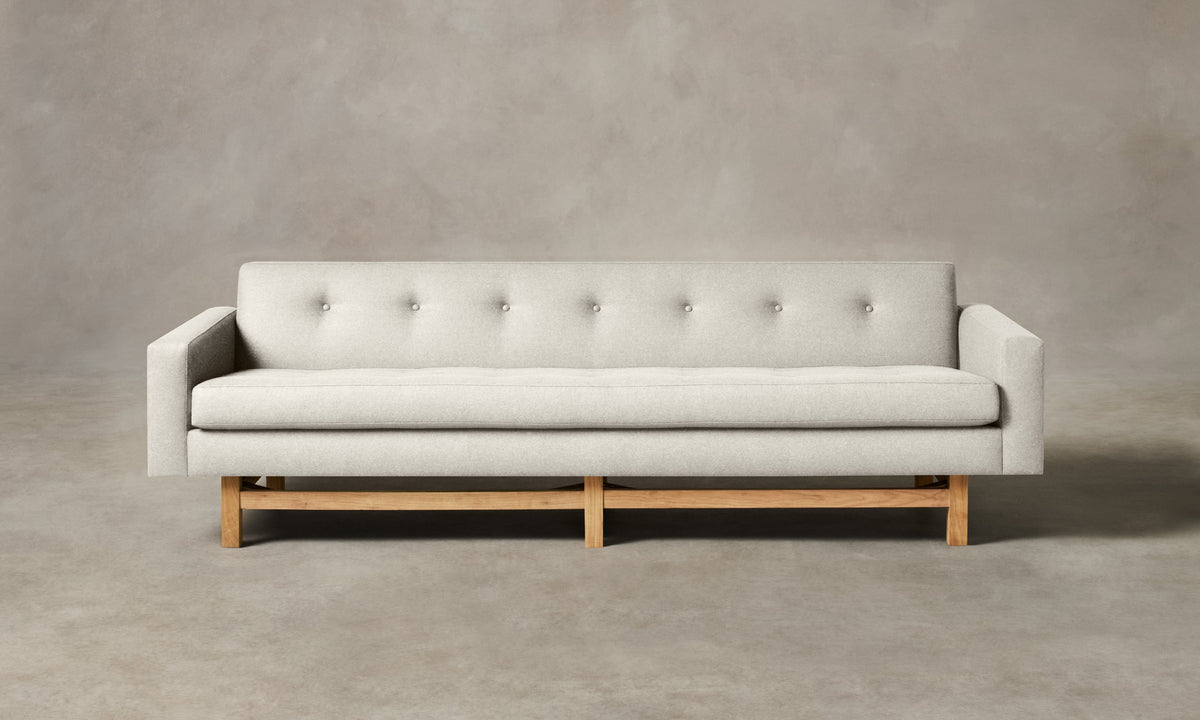The Anders Sofa - Italian Brushed Wool Vanilla