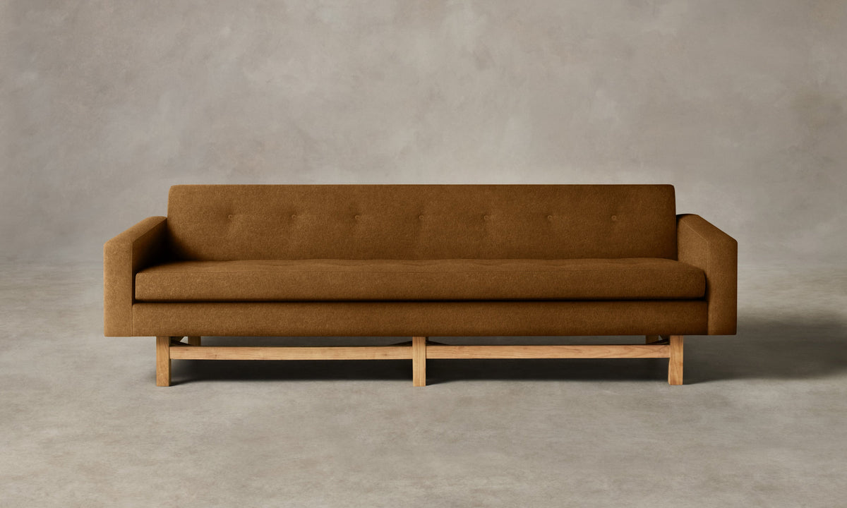 The Anders Sofa - Mohair Brown Sugar