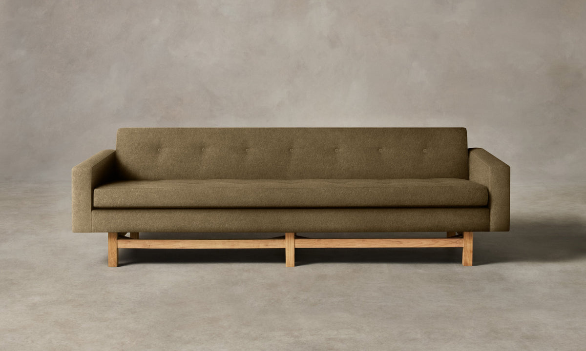 The Anders Sofa - Mohair Mink