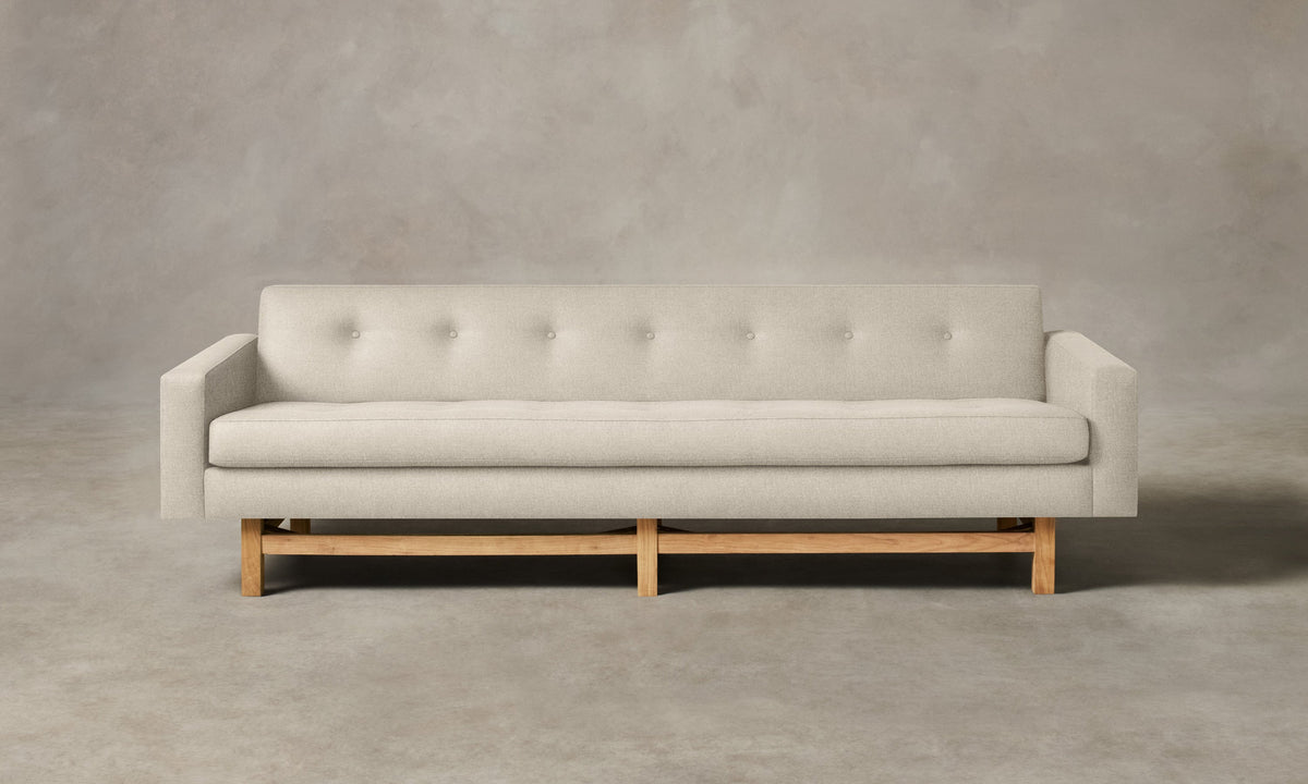 The Anders Sofa - Performance Linen Weave Beige