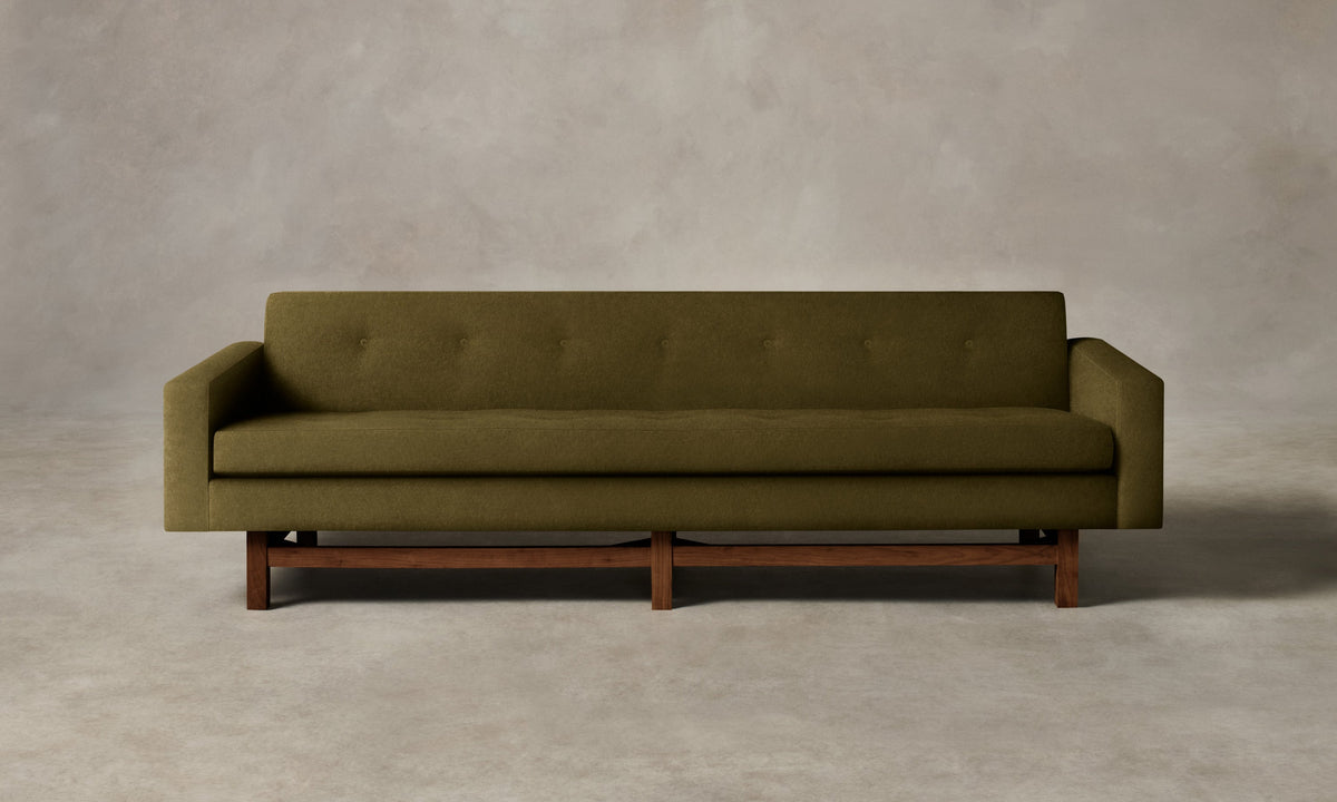The Anders Sofa - Performance Velvet Olive