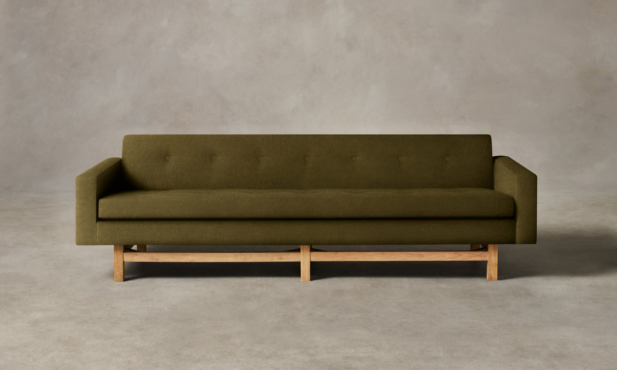 The Anders Sofa - Performance Velvet Olive