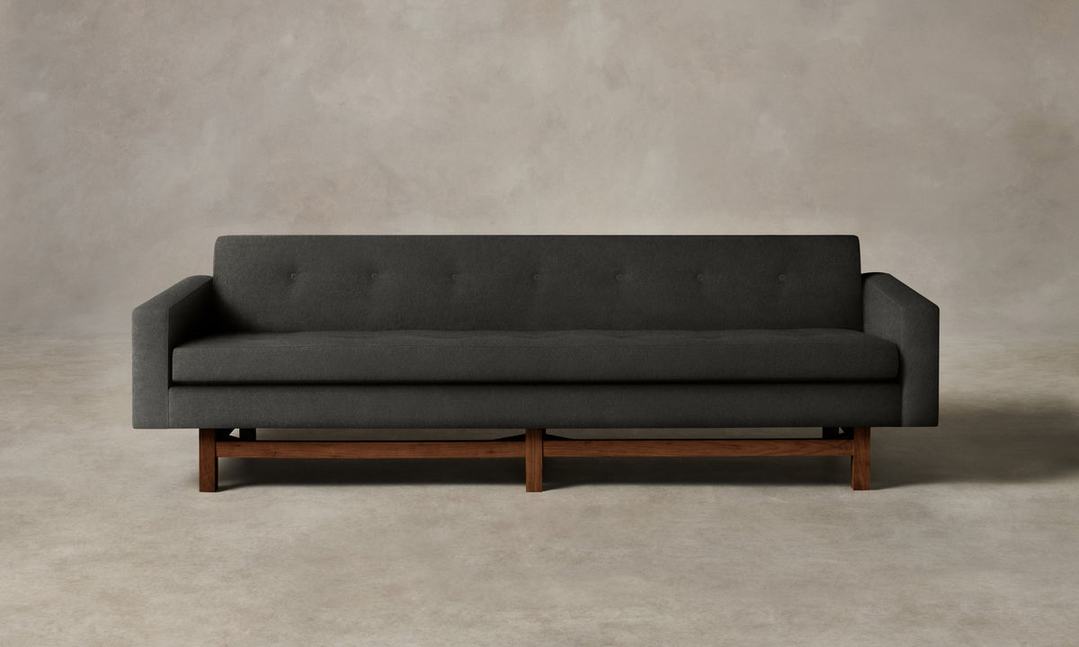 The Anders Sofa - Performance Velvet Slate