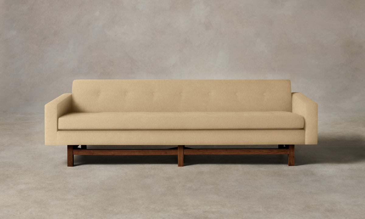 The Anders Sofa - Performance Velvet Taupe