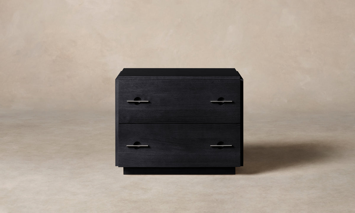 The Aubrey Large 2-Drawer Nightstand