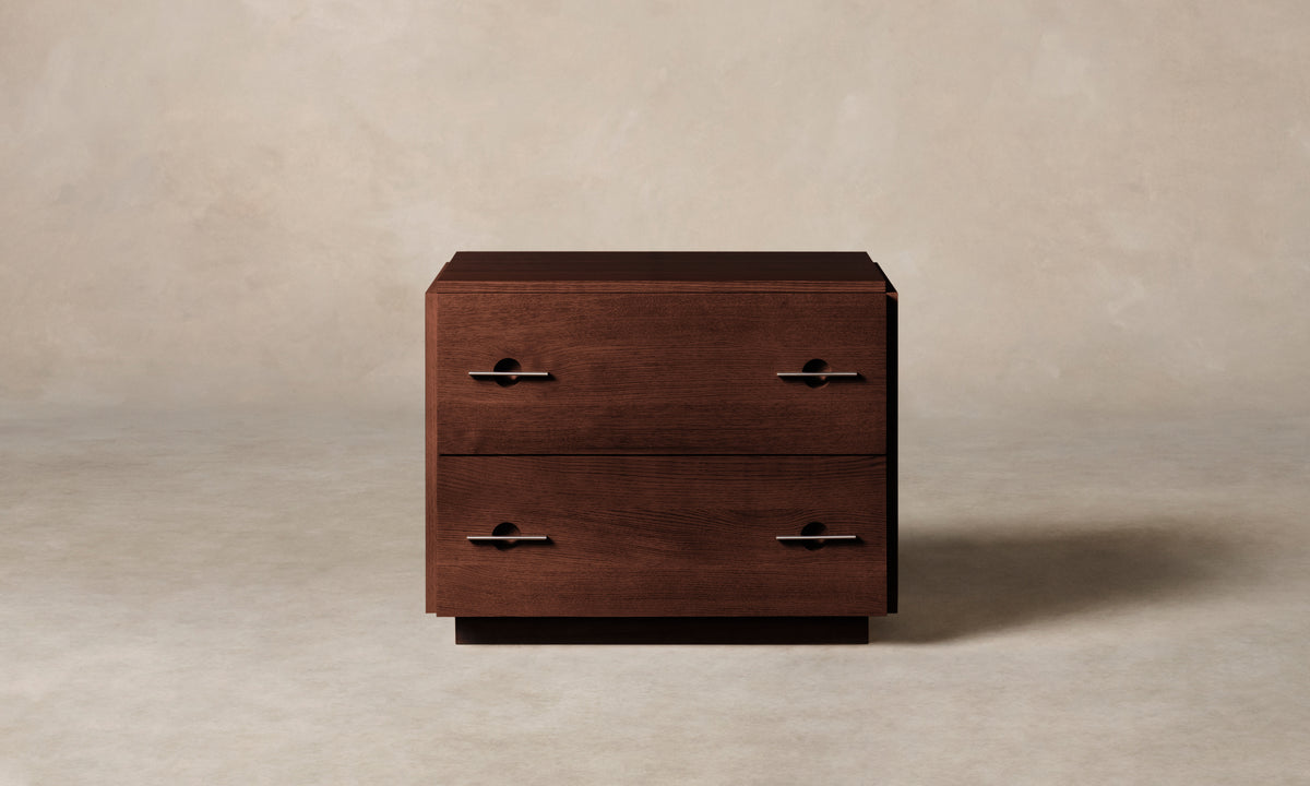 The Aubrey Large 2-Drawer Nightstand
