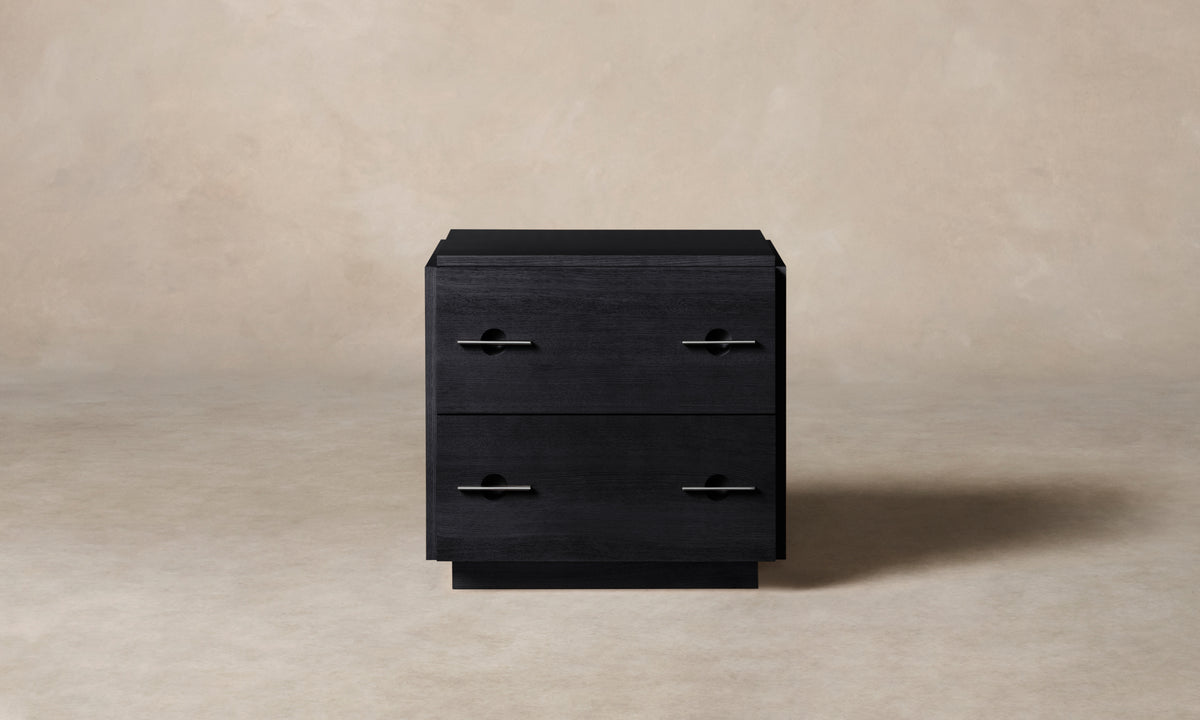 The Aubrey 2-Drawer Nightstand