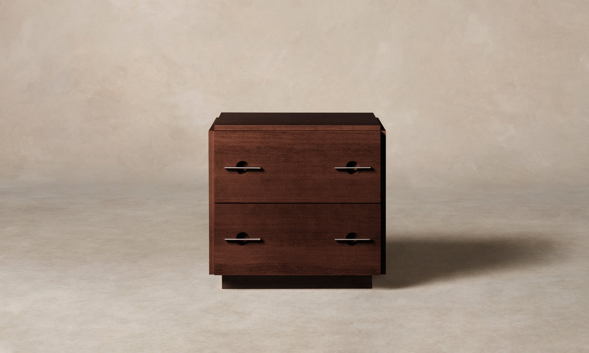 The Aubrey 2-Drawer Nightstand