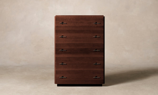 ★本棚★上品なブラウン★美品★ PRODUCT BY DAIMARU The Aubrey 5-Drawer Dresser – Maiden Home