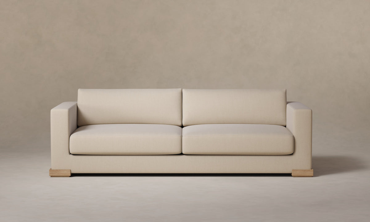 The Blair Sofa - Heritage Belgian Linen Alder