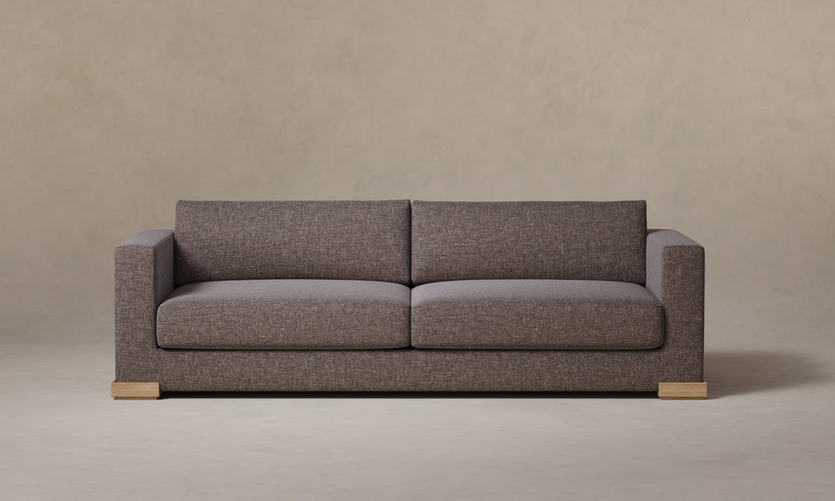 The Blair Sofa - Heritage Belgian Linen Carob