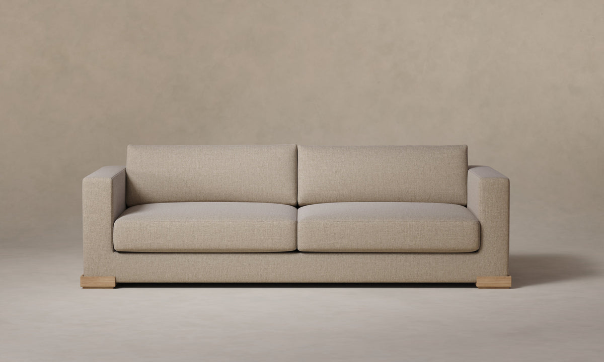 The Blair Sofa - Heritage Belgian Linen Husk