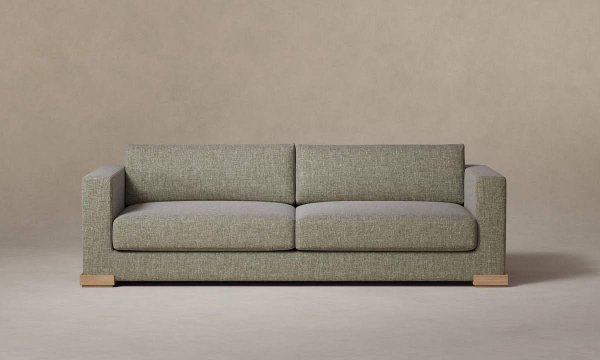 The Blair Sofa - Heritage Belgian Linen Thyme