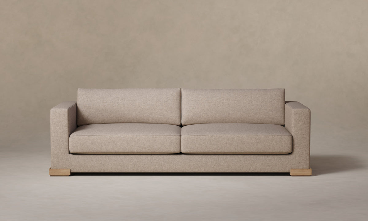 The Blair Sofa - Italian Brushed Wool Fox