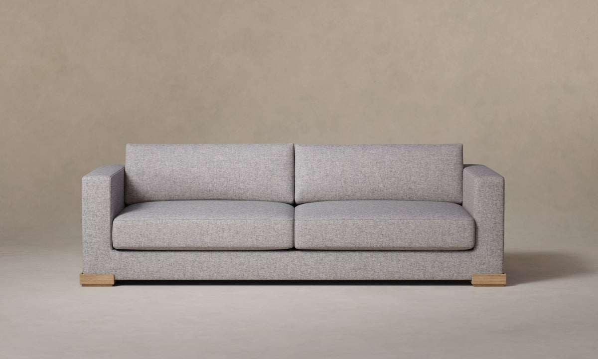 The Blair Sofa - Italian Brushed Wool Moon