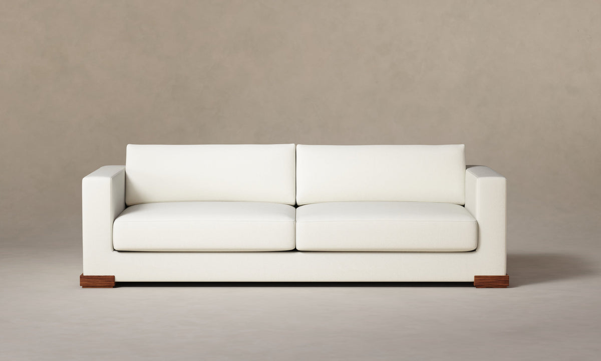 The Blair Sofa - Italian Brushed Wool Vanilla