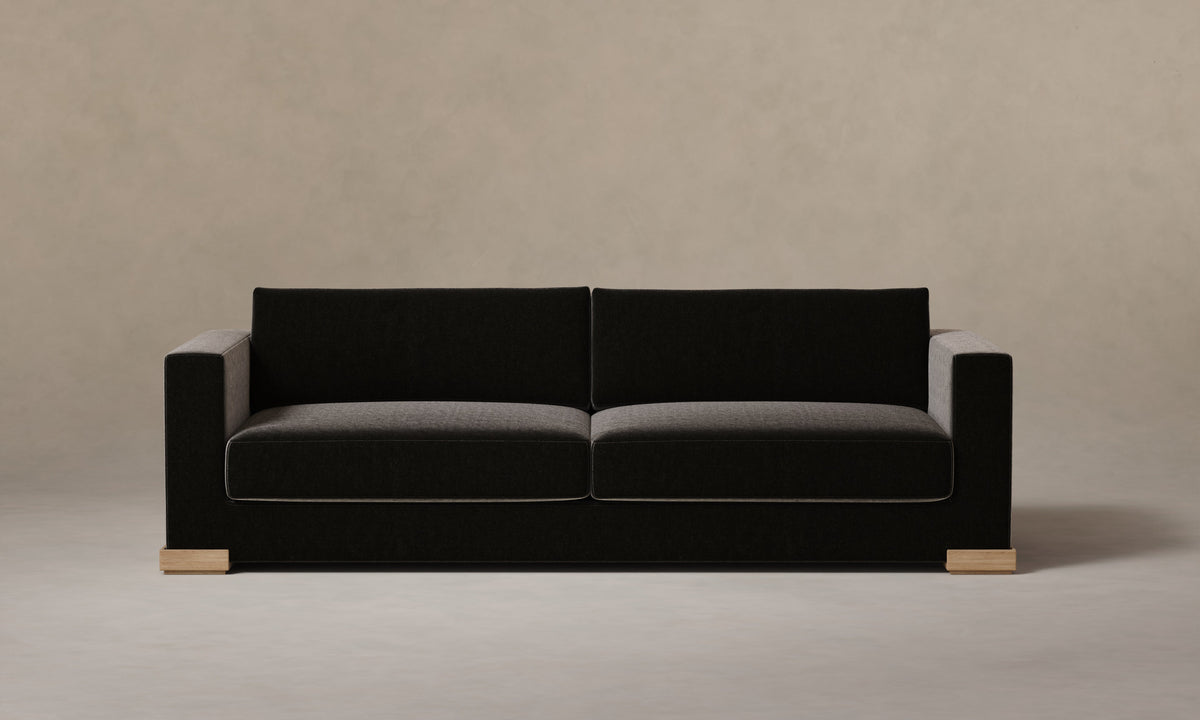 The Blair Sofa - Mohair Chocolate
