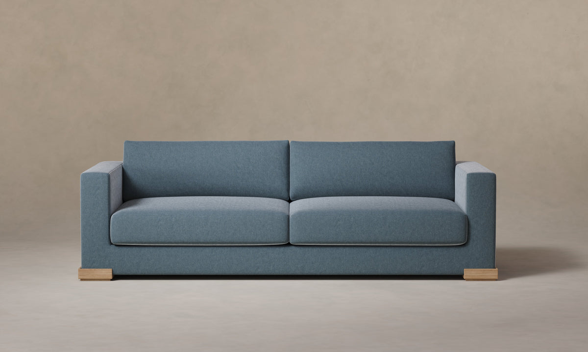 The Blair Sofa - Mohair Slate Blue