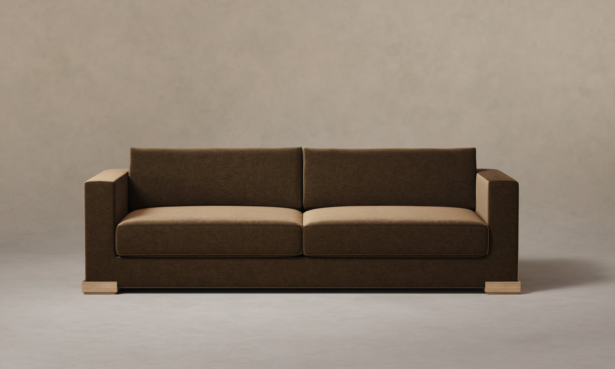 The Blair Sofa - Performance Velvet Bark