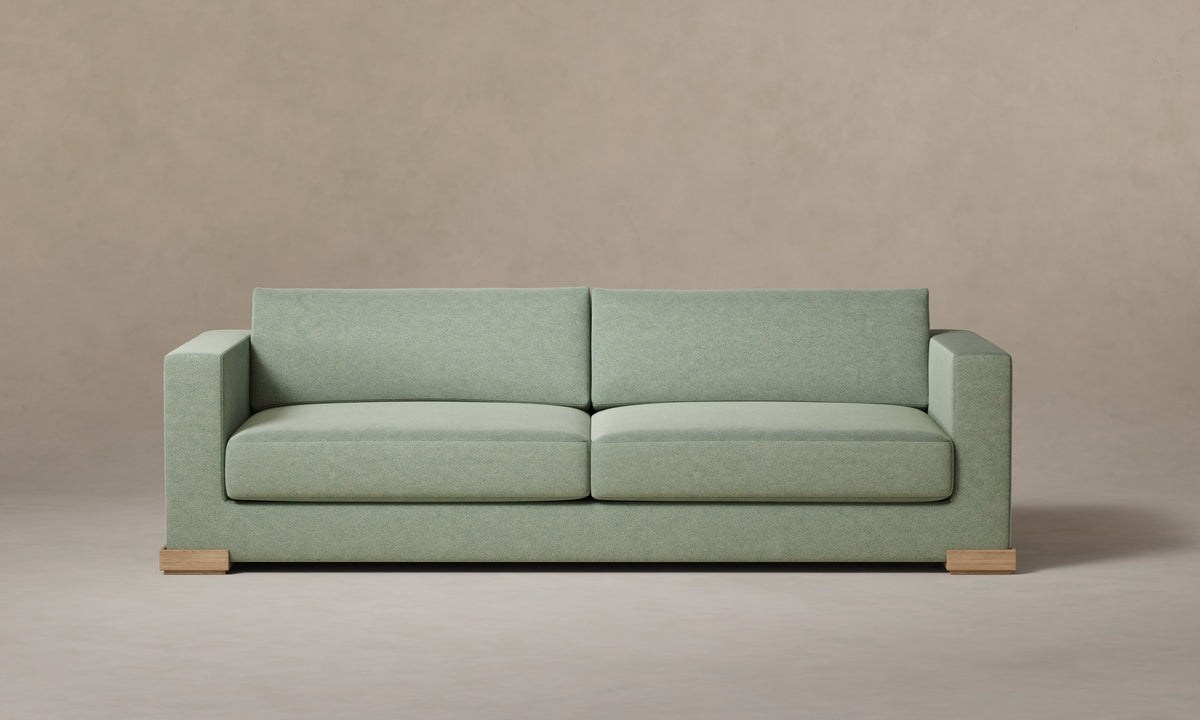 The Blair Sofa - Performance Velvet Seafoam