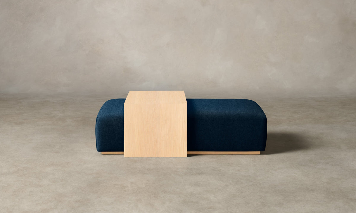 The Bowery Ottoman - Mohair Admiral