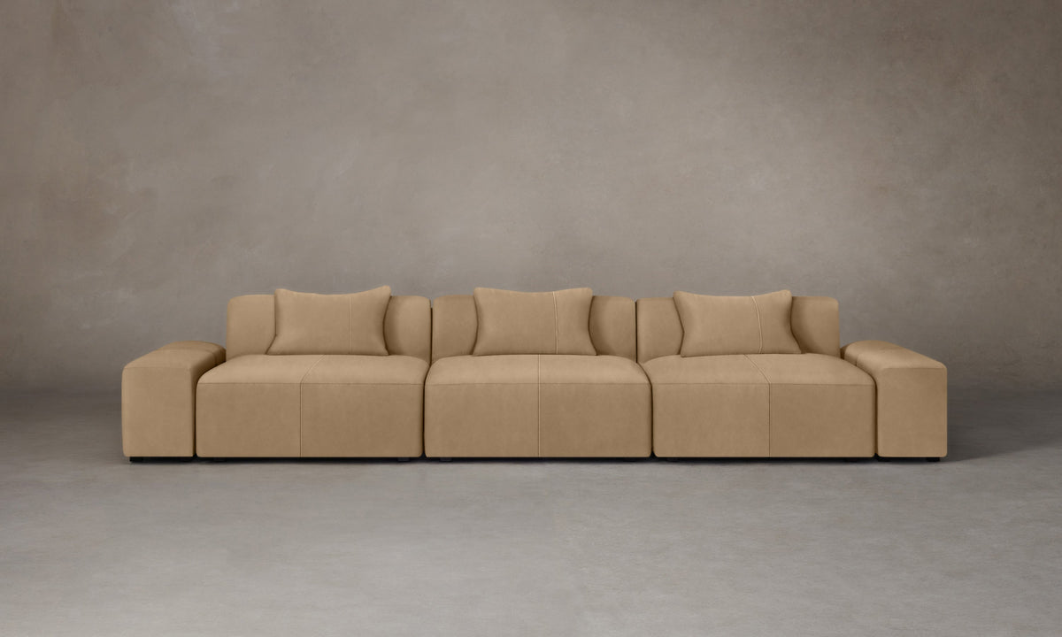 The Breuer Modular Sofa - Costa Leather Ridge