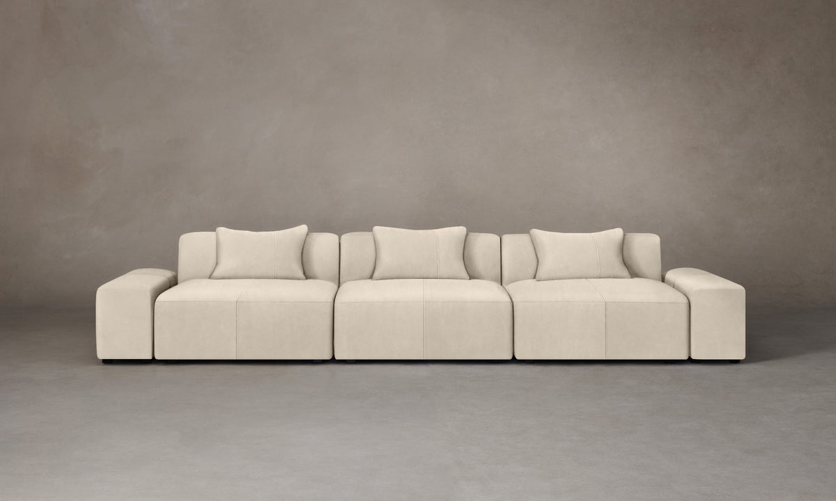 The Breuer Modular Sofa - Costa Leather Sesame