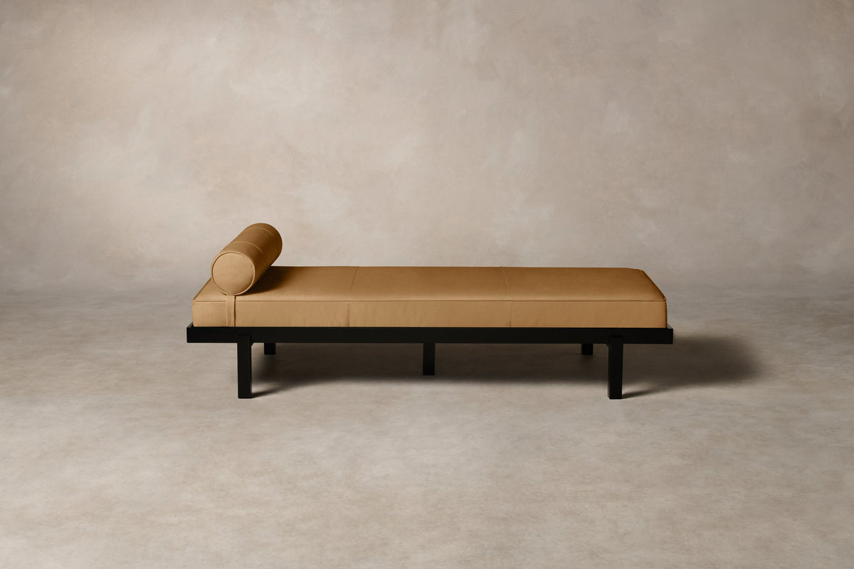 The Bruna Daybed - Costa Leather Nutmeg