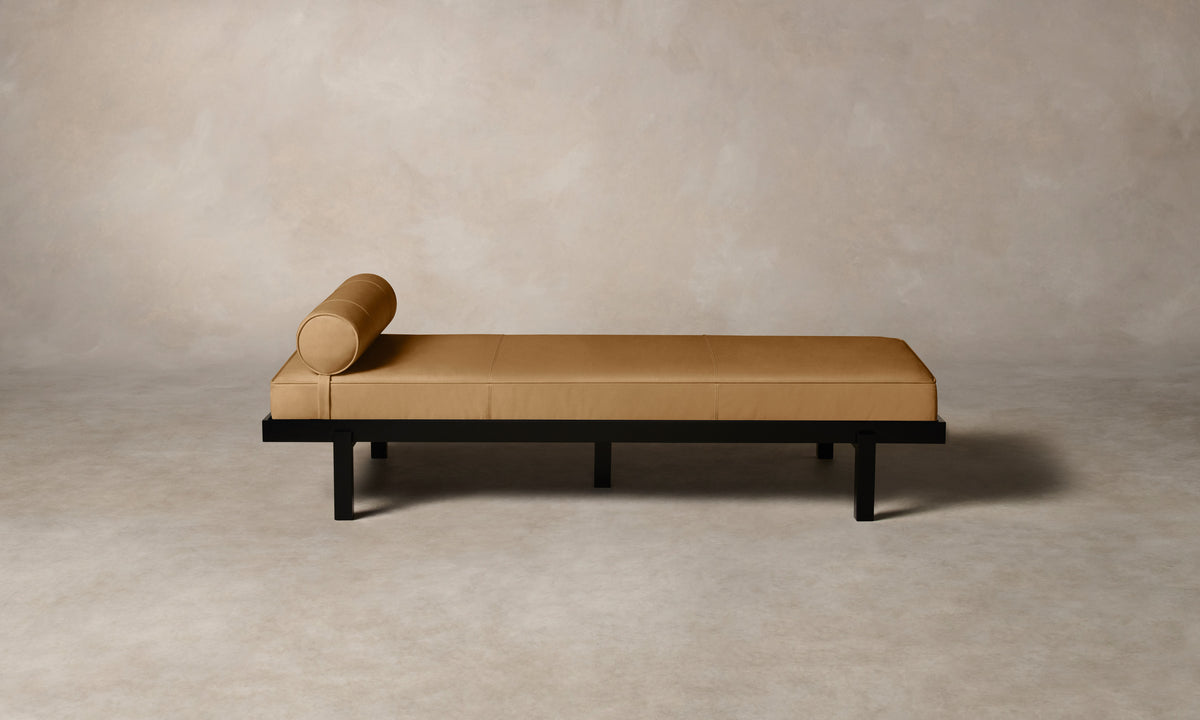 The Bruna Daybed - Costa Leather Nutmeg