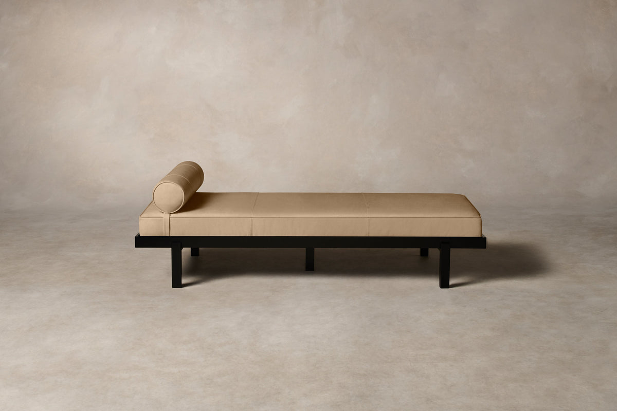 The Bruna Daybed - Costa Leather Ridge