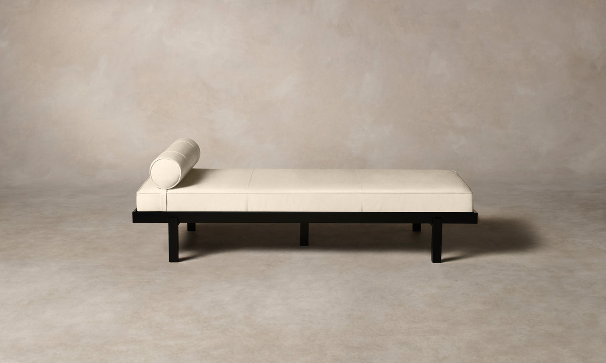 The Bruna Daybed - Costa Leather Sesame