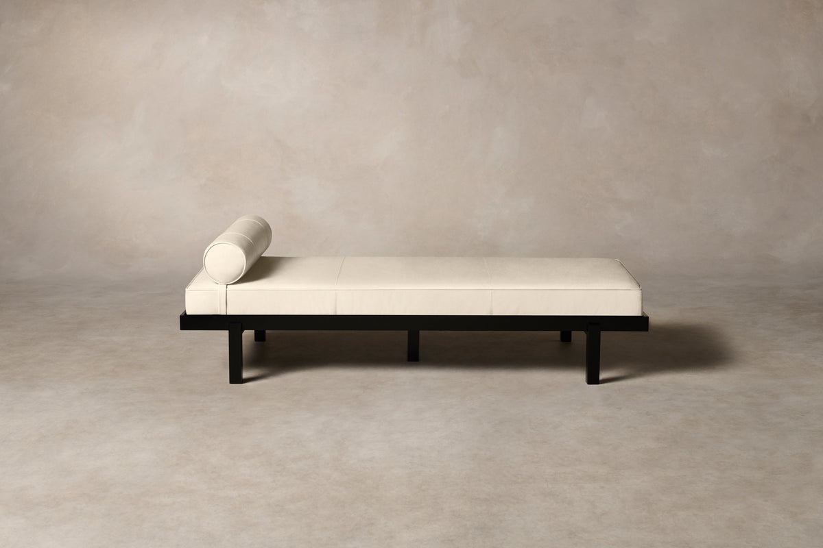 The Bruna Daybed - Costa Leather Sesame