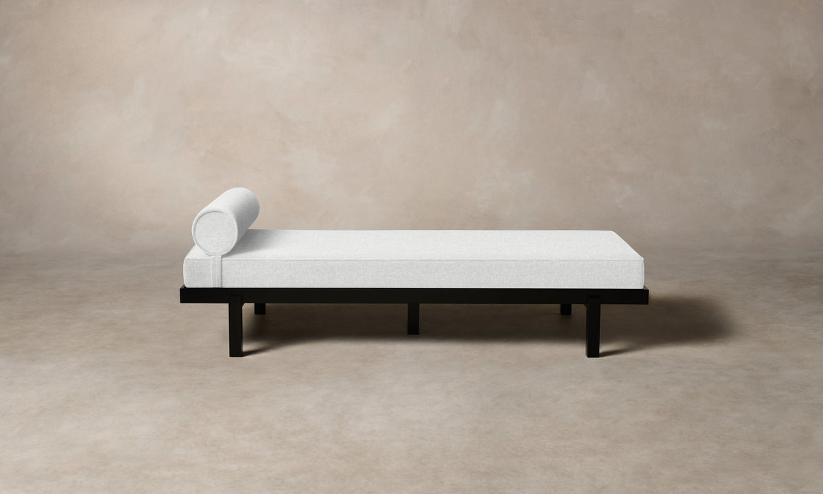 The Bruna Daybed - Heritage Belgian Linen Egret