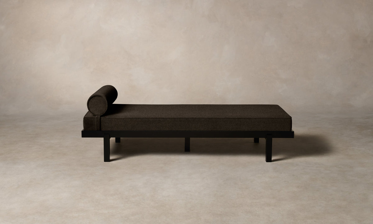 The Bruna Daybed - Italian Brushed Wool Cocoa