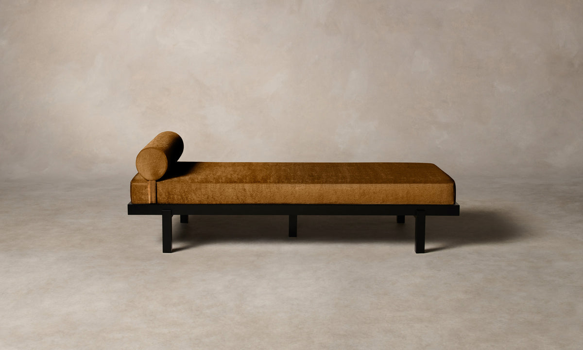 The Bruna Daybed - Mohair Brown Sugar