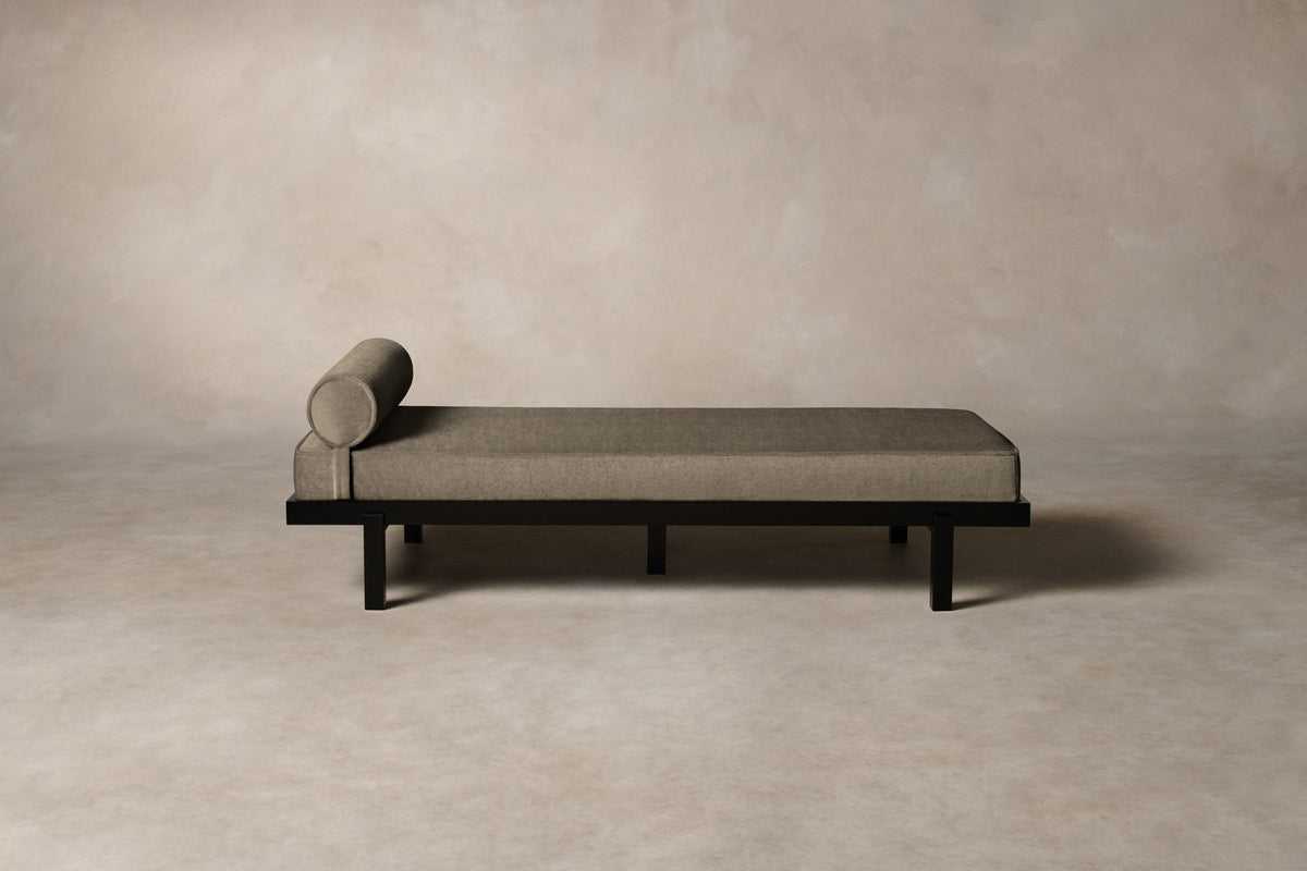 The Bruna Daybed - Mohair Fog