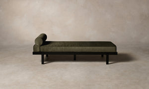 The Bruna Daybed - Mohair Moss