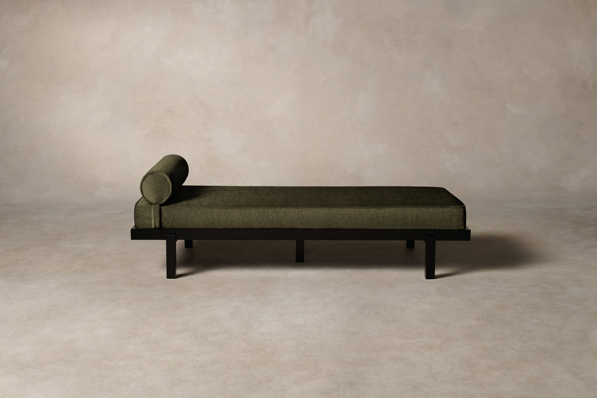 The Bruna Daybed - Mohair Moss
