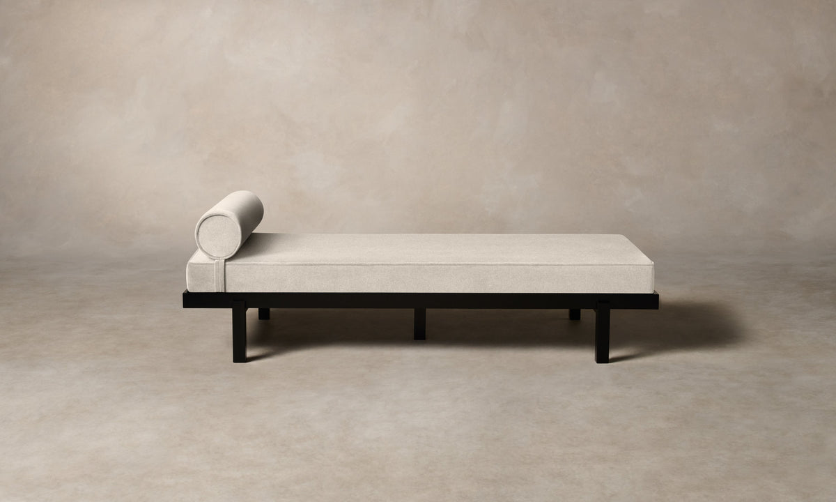The Bruna Daybed - Performance Linen Weave Beige