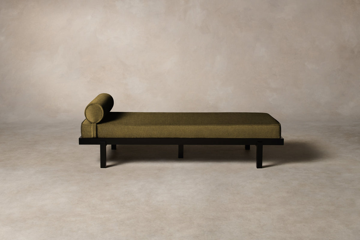 The Bruna Daybed - Performance Velvet Olive